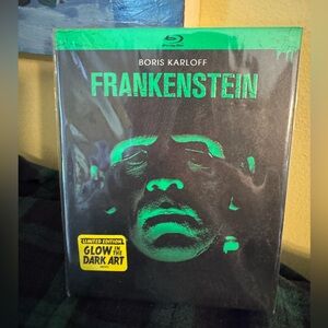 NEW Frankenstein Blu-ray Boris Karloff Glow In The Dark Art edition SEALED